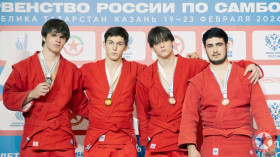 Ученик 11 класса  МОУ "СОШ № 24 им. В. И. Пономаренко" занял третье место на Первенстве России по самбо..