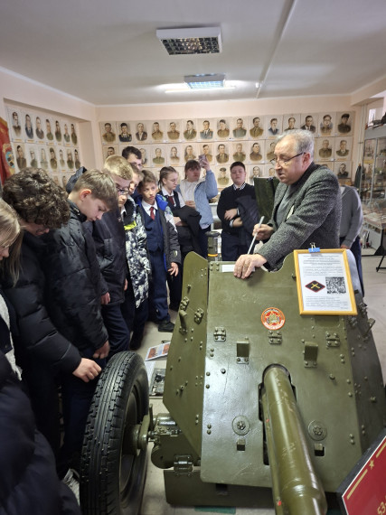 Посещение  Саратовское военного артиллерийского командного училища.